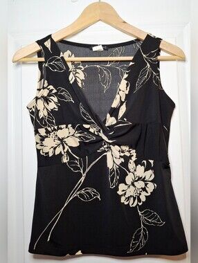 Vintage Y2K Fairweather Floral Tank Top (L)
